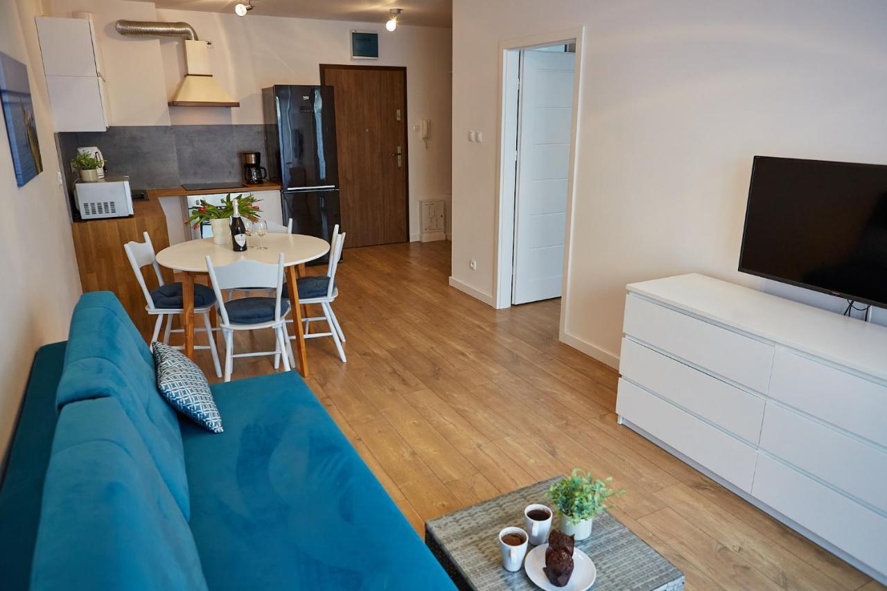 Apartamentyprzymorzu Baltycki Z Miejscem Postojowym I Ogrodkiem 코워브제크 외부 사진