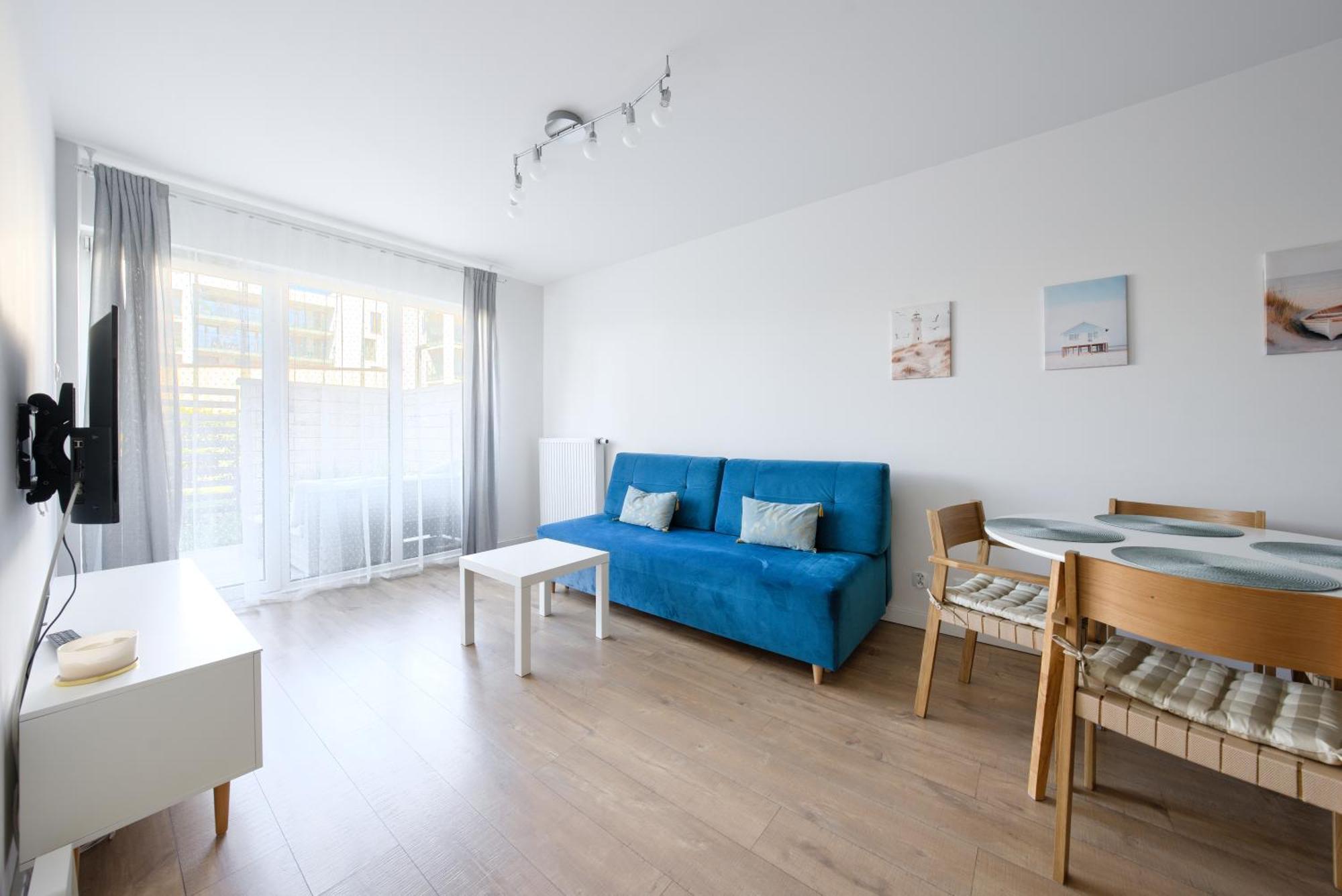 Apartamentyprzymorzu Baltycki Z Miejscem Postojowym I Ogrodkiem 코워브제크 외부 사진