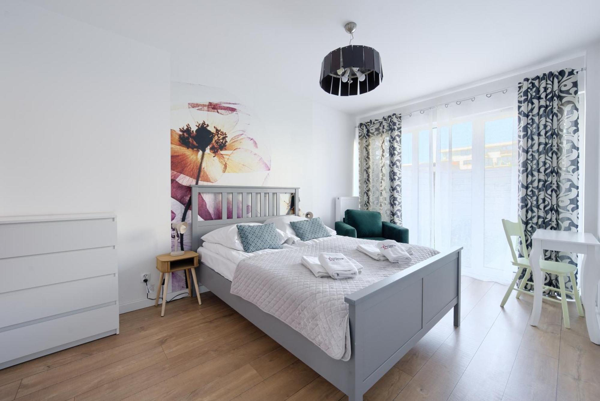 Apartamentyprzymorzu Baltycki Z Miejscem Postojowym I Ogrodkiem 코워브제크 외부 사진
